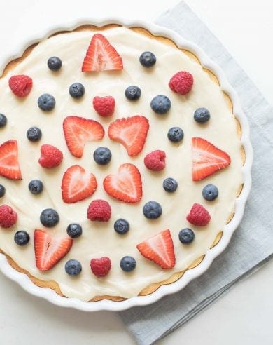 how to make fruit pizza