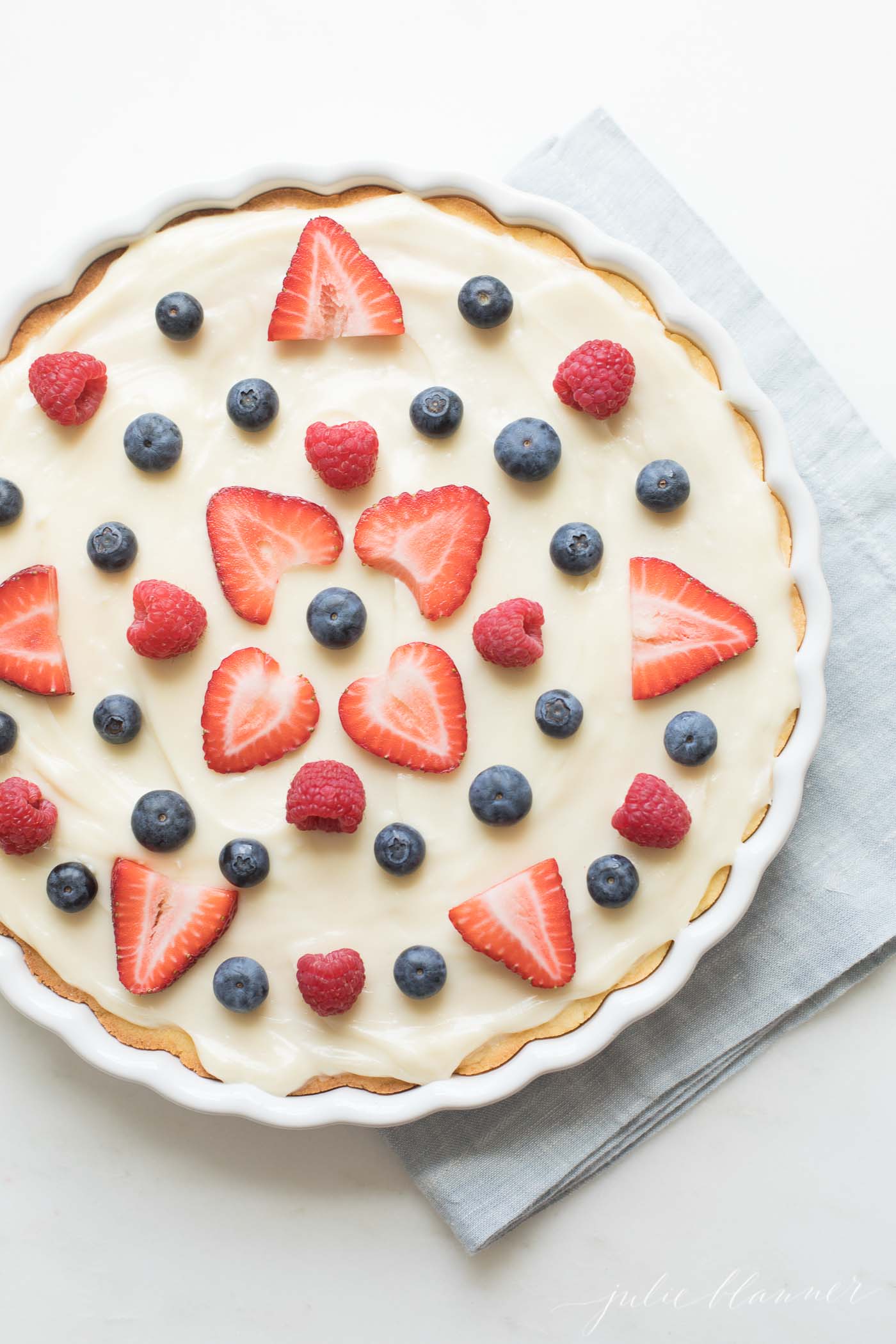 how to make fruit pizza