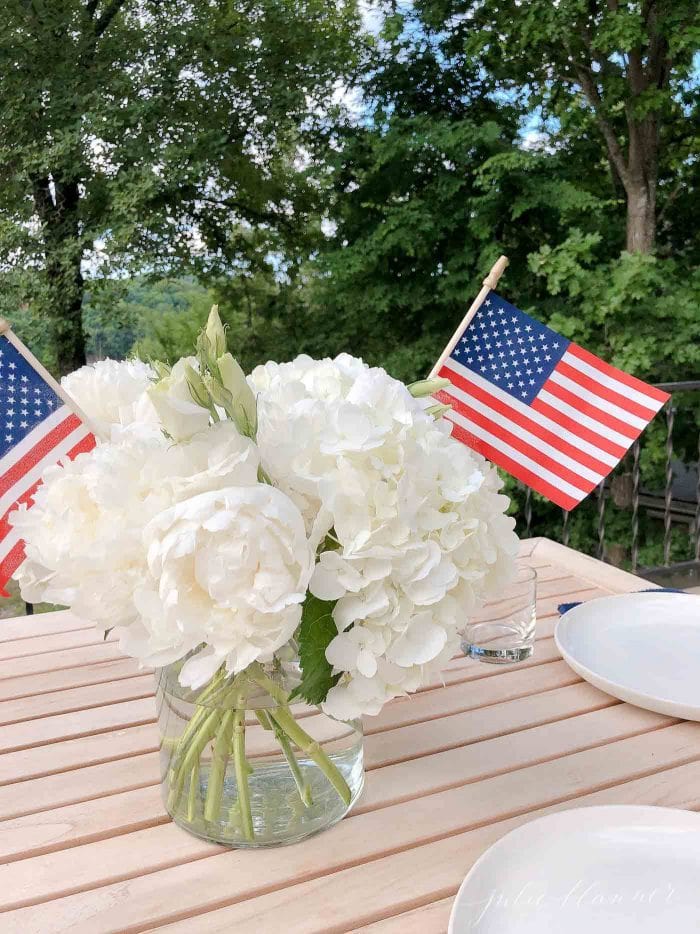 4th of july flowers