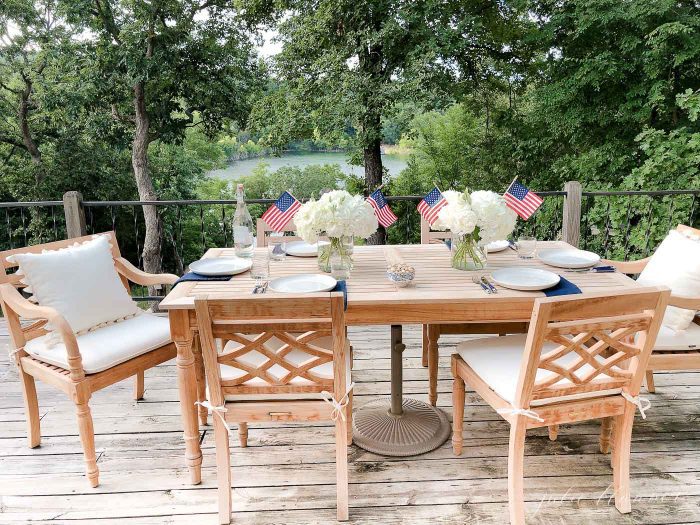 fourth of july table