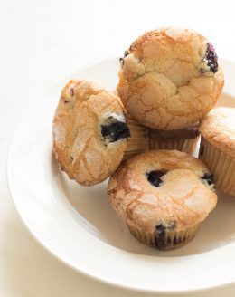 easy blueberry muffins