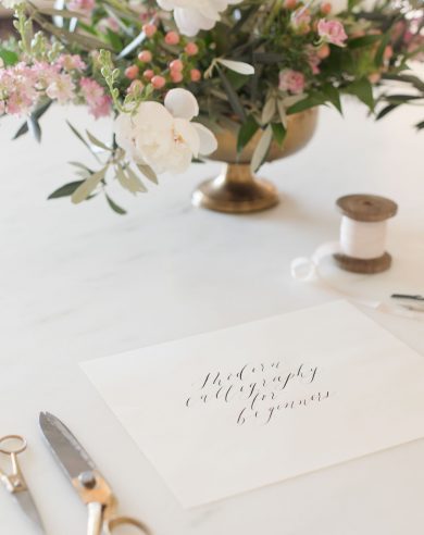 modern calligraphy