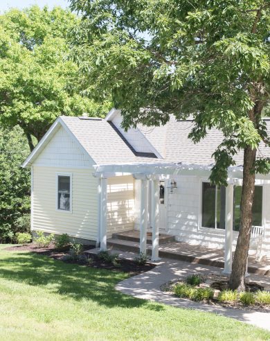 yellow house