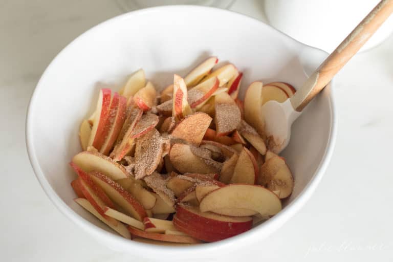 The Easiest Cinnamon Baked Apple Slices Julie Blanner