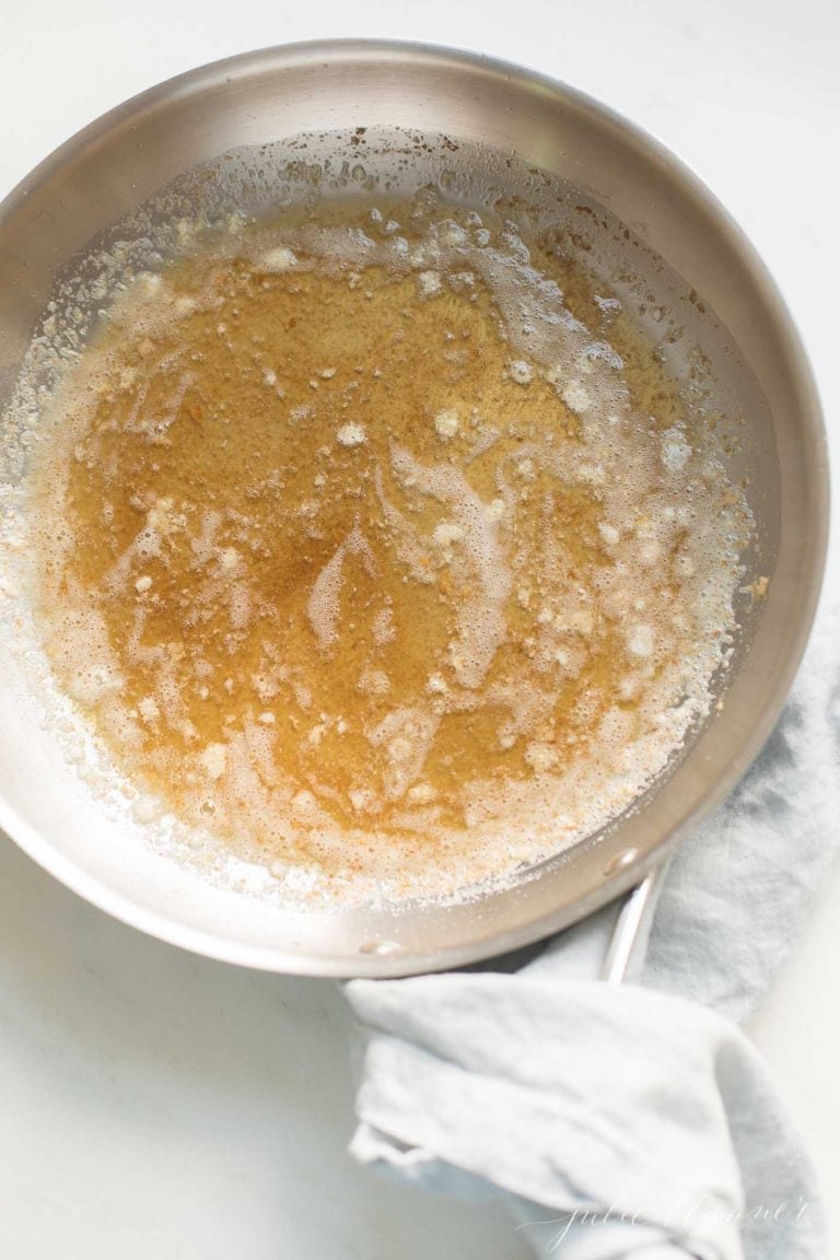 How to Brown Butter - A Simple Tutorial With Video | Julie Blanner