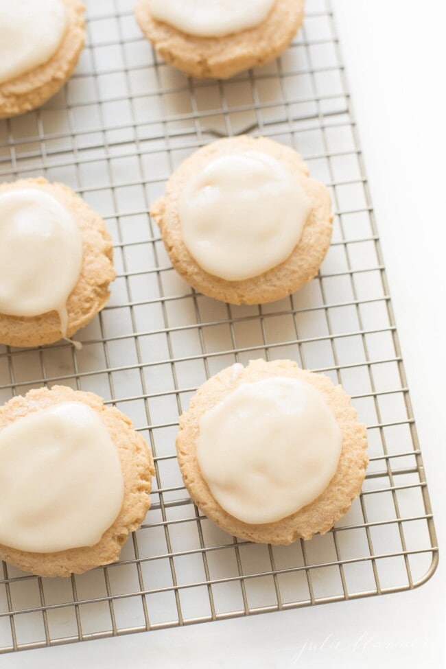 Soft & Chewy Pumpkin Sugar Cookies | Julie Blanner