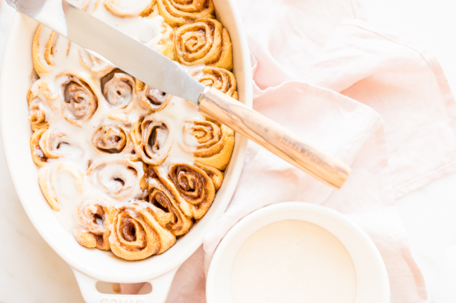 Cinnamon Rolls Made with Crescent Rolls Julie Blanner