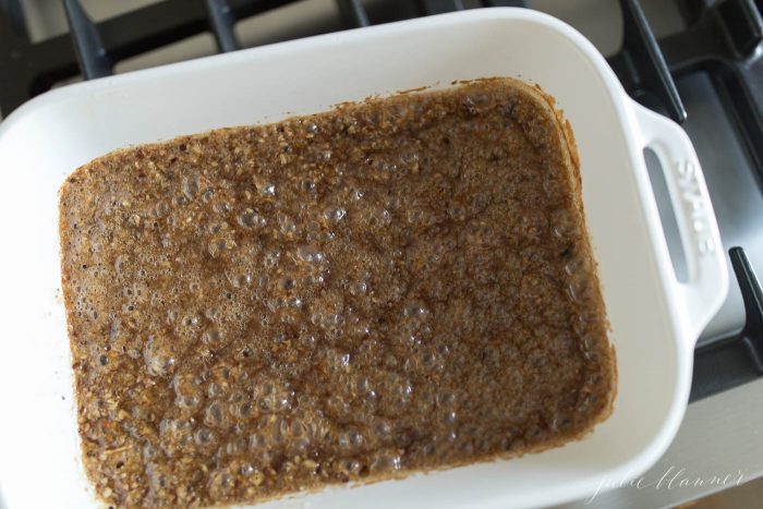 cinnamon sugar and nut mixture