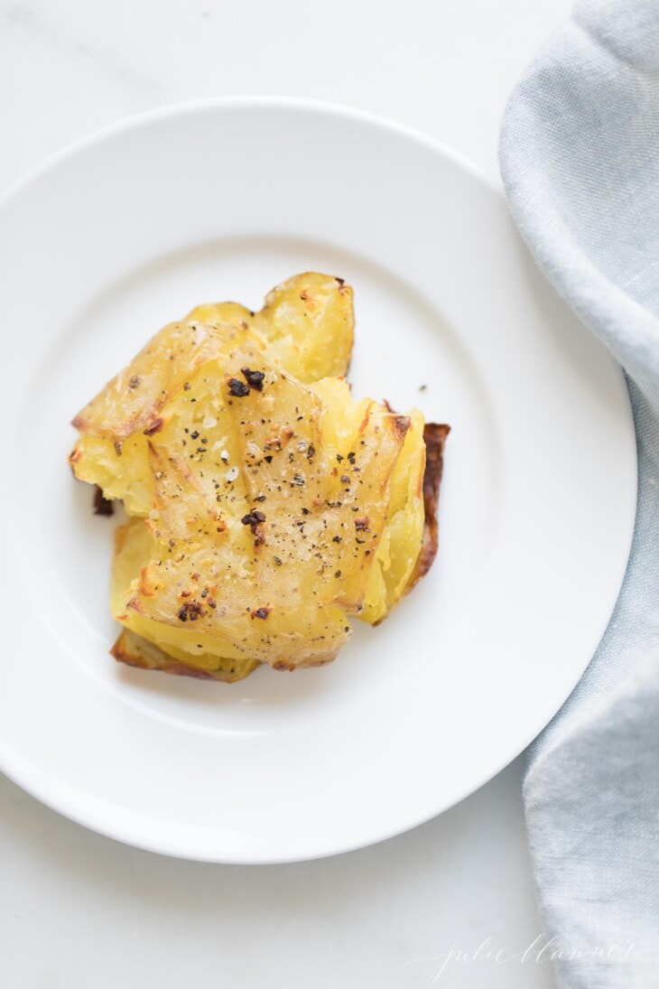 Garlic Smashed Potatoes