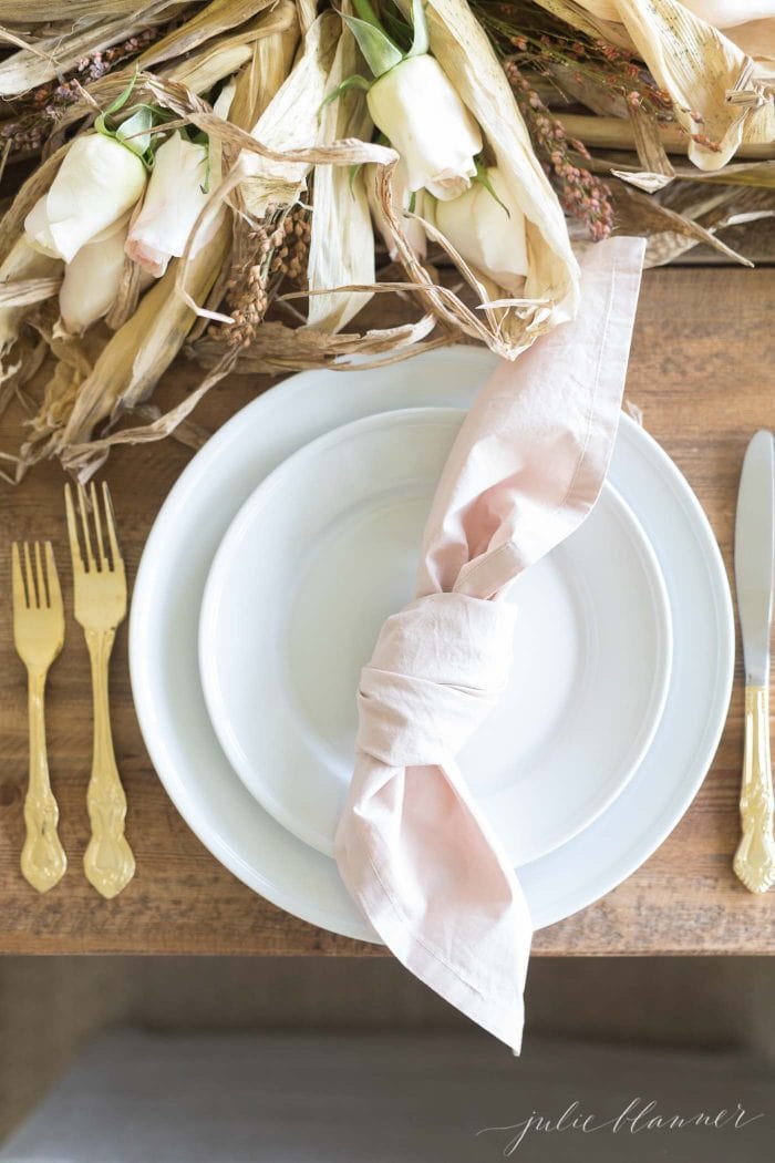 thanksgiving place setting