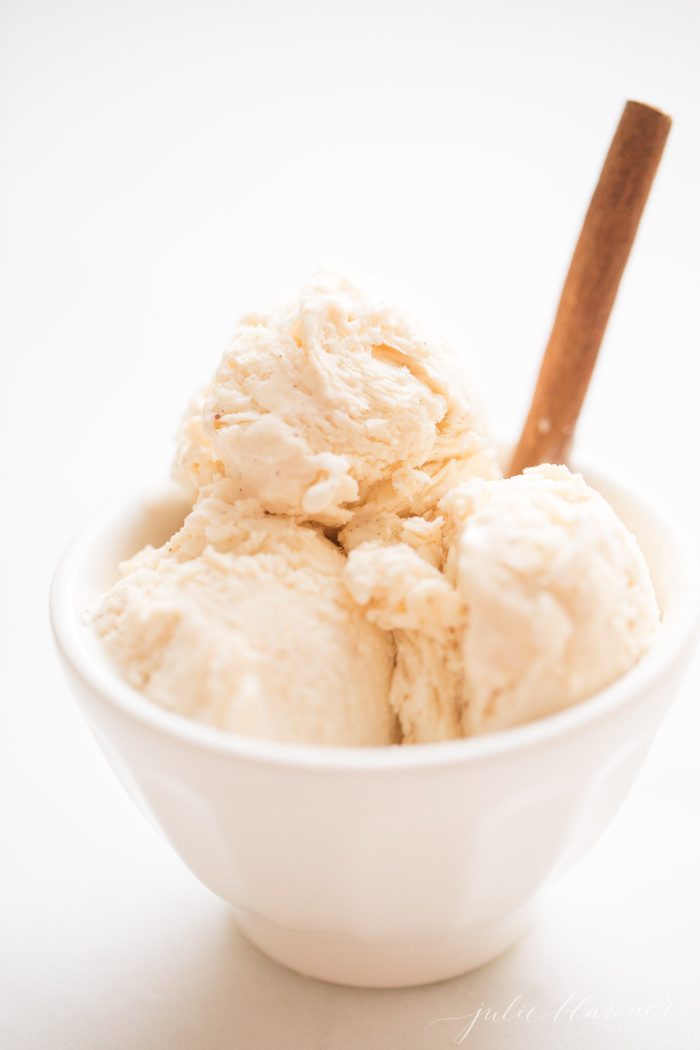 Egg Nog Ice Cream