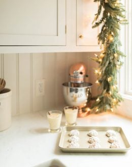 eggnog cookies