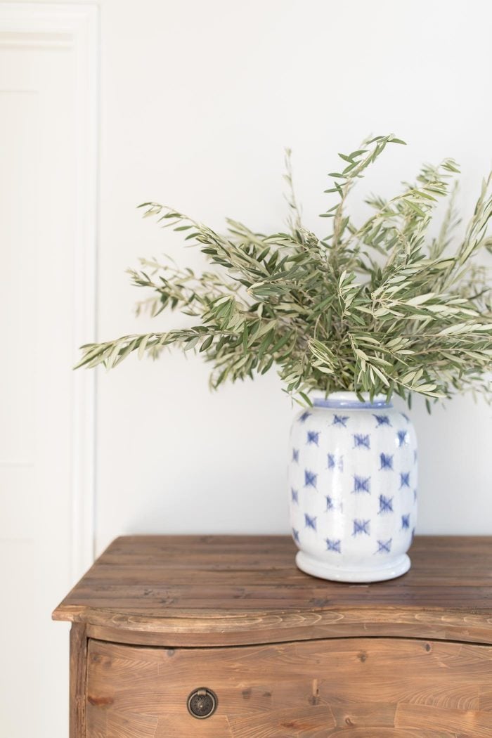 olive branch arrangement