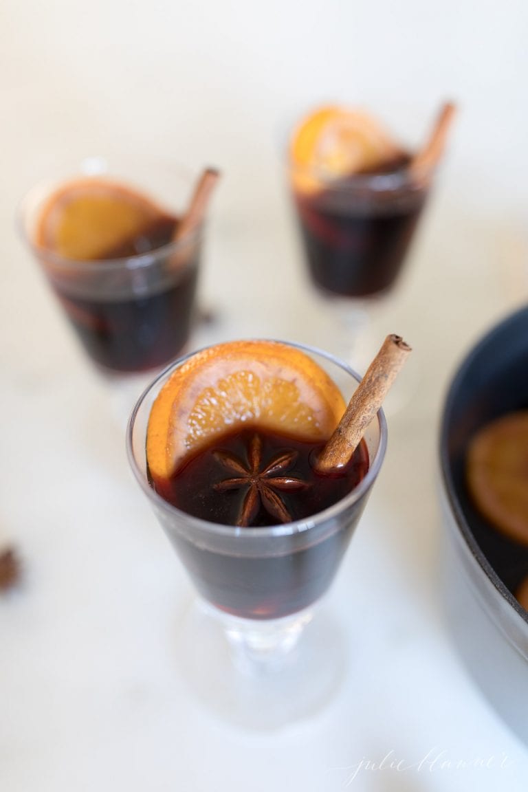Non Alcoholic Mulled Wine Julie Blanner