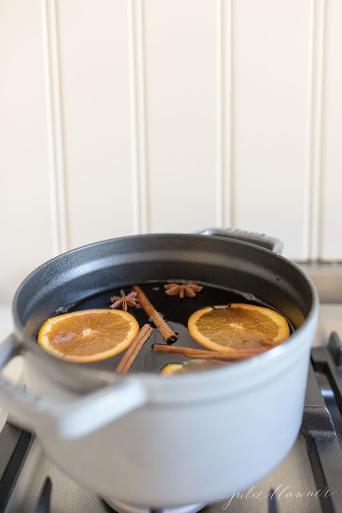 Slow Cooker Mulled Wine - Simple Joy