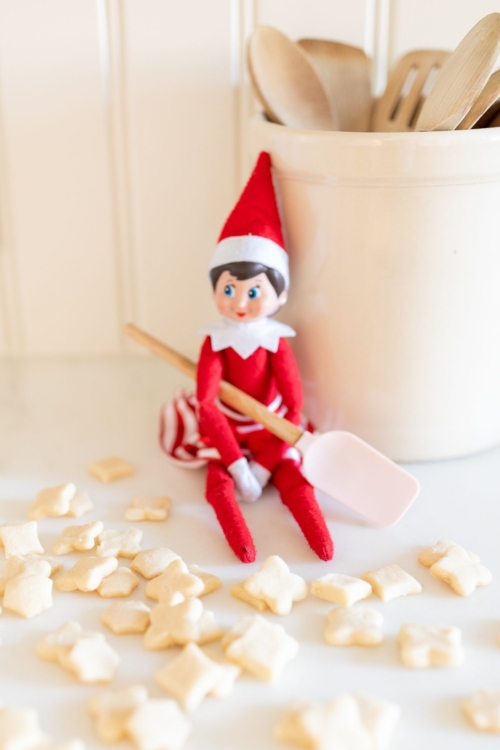 Elf on the Shelf Cookies | Julie Blanner