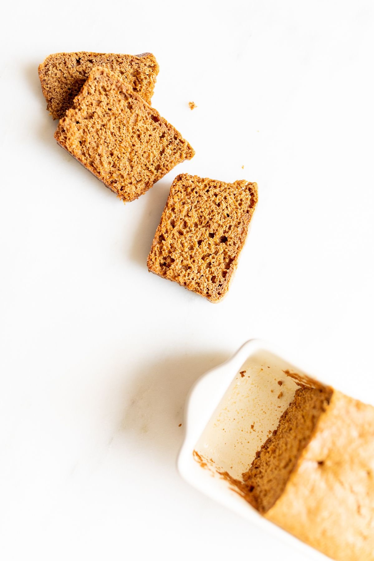 Gingerbread Ceramic Mini Loaf Pan