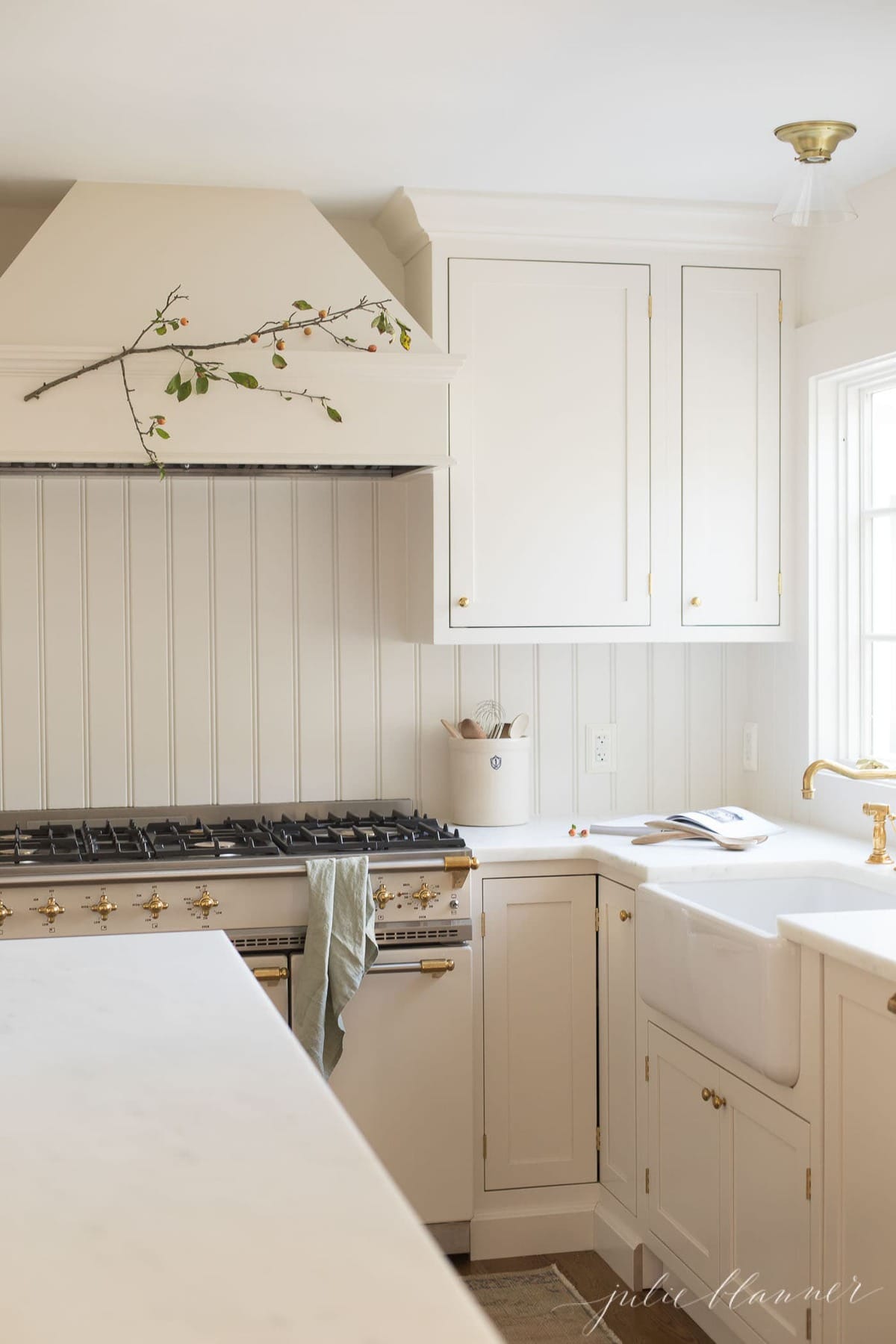 A Cream Kitchen With Timeless Design