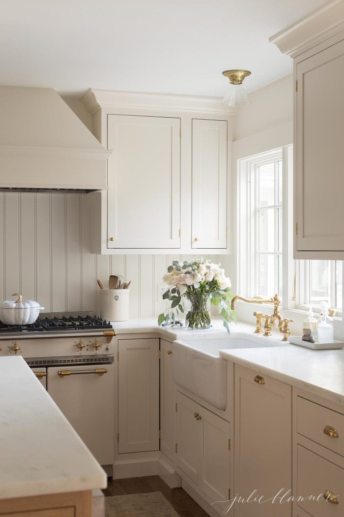 Cream Kitchen Cabinets Julie Blanner