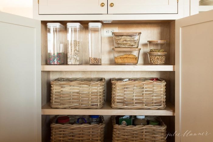 tips to organize kitchen pantry