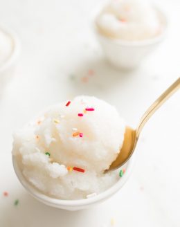 snow ice cream