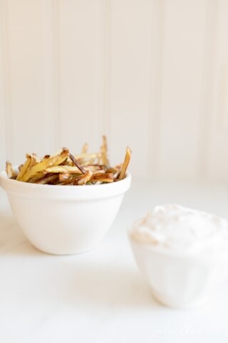 Oven Baked Truffle Fries | Julie Blanner