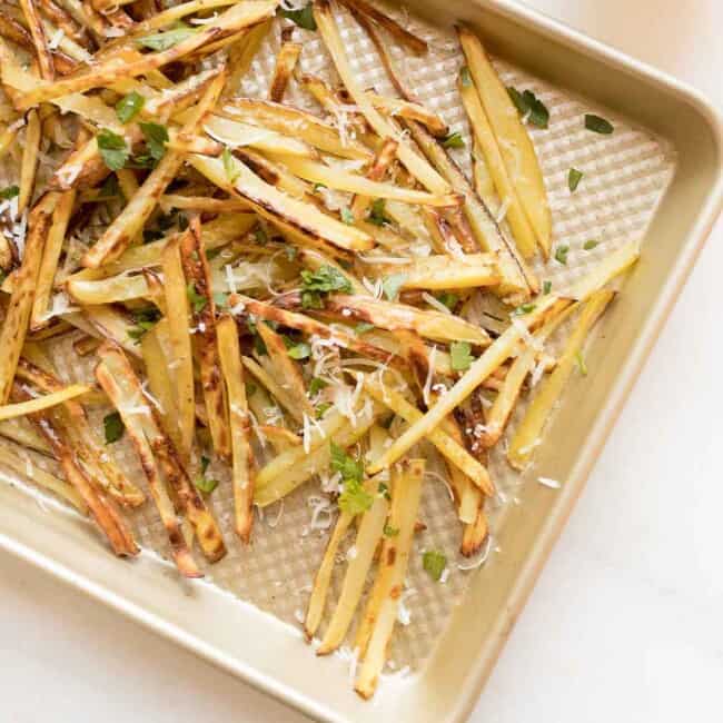 Oven Baked Truffle Fries Julie Blanner