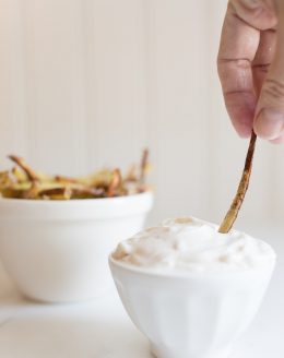 truffle aioli dip