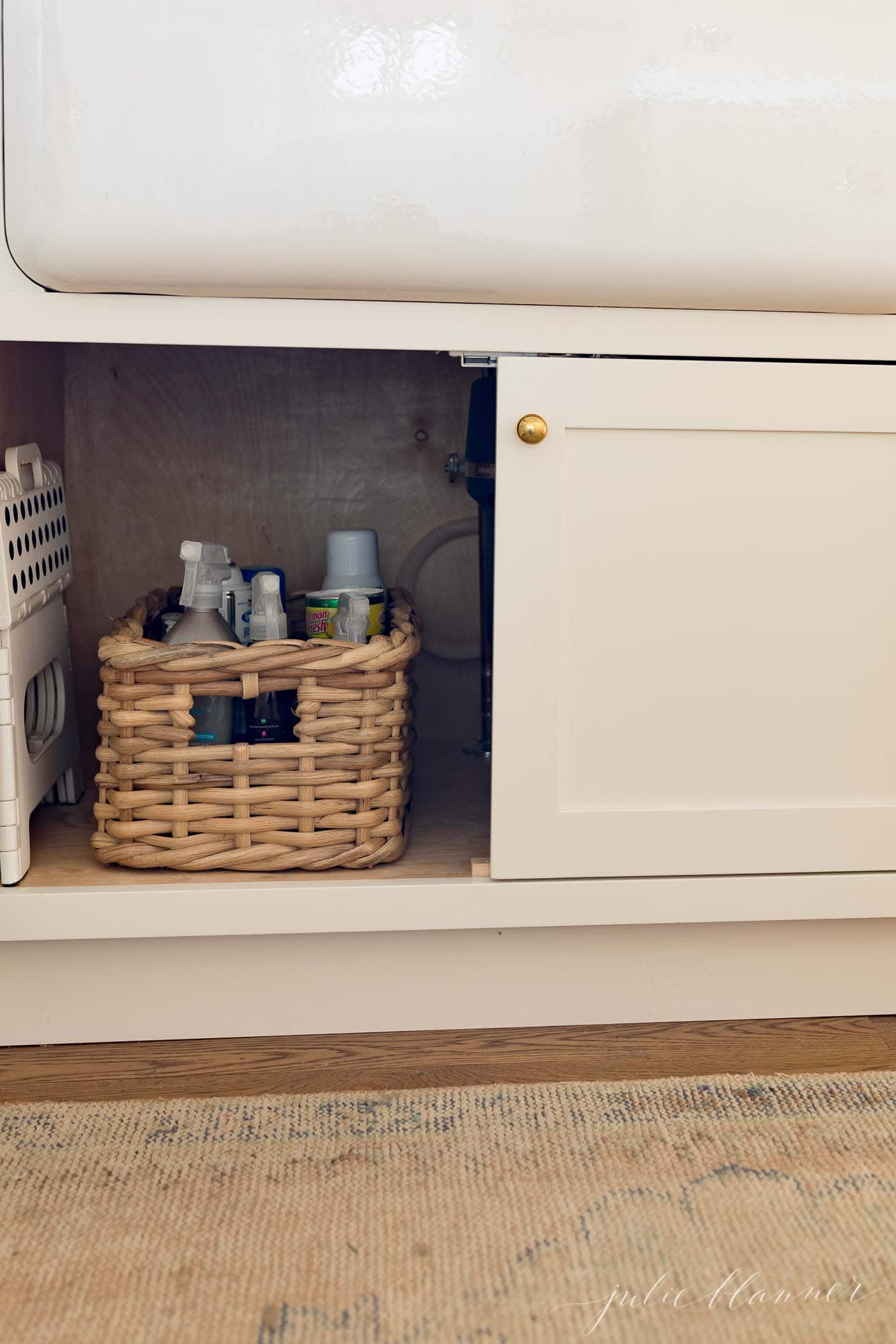 Under Sink Storage Ideas  Tips to Organize Under Sink Cabinet