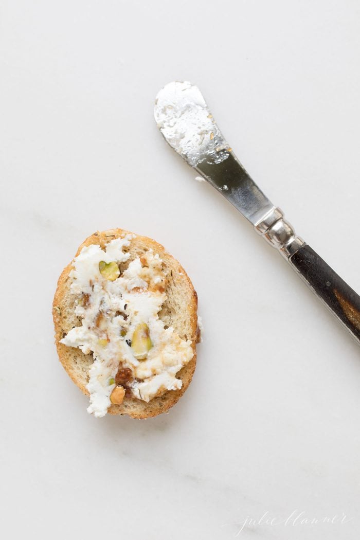 goat cheese log chevre cheese spread
