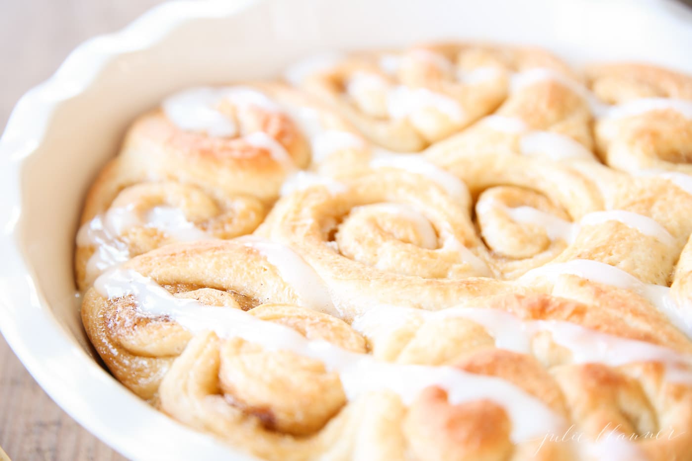 Cream Cheese Icing For Cinnamon Rolls