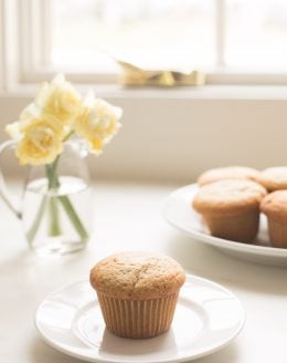 muffin recipe muffin on a plate