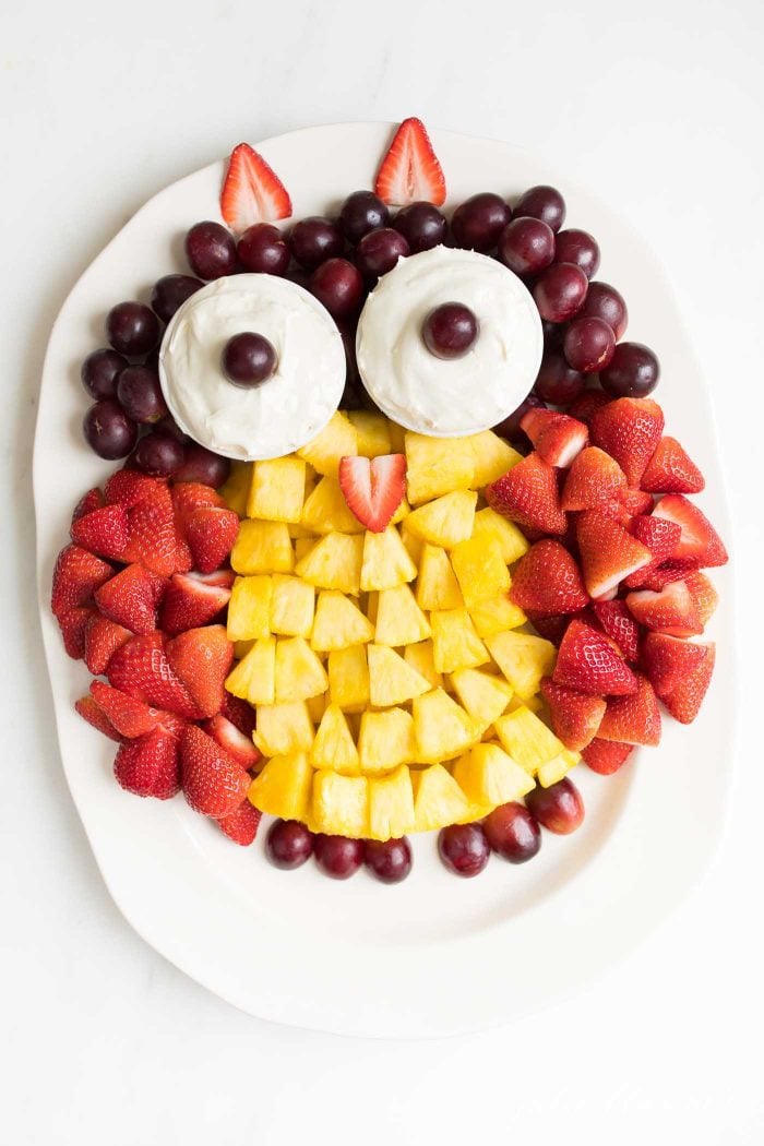 fruit salad arrangement tray