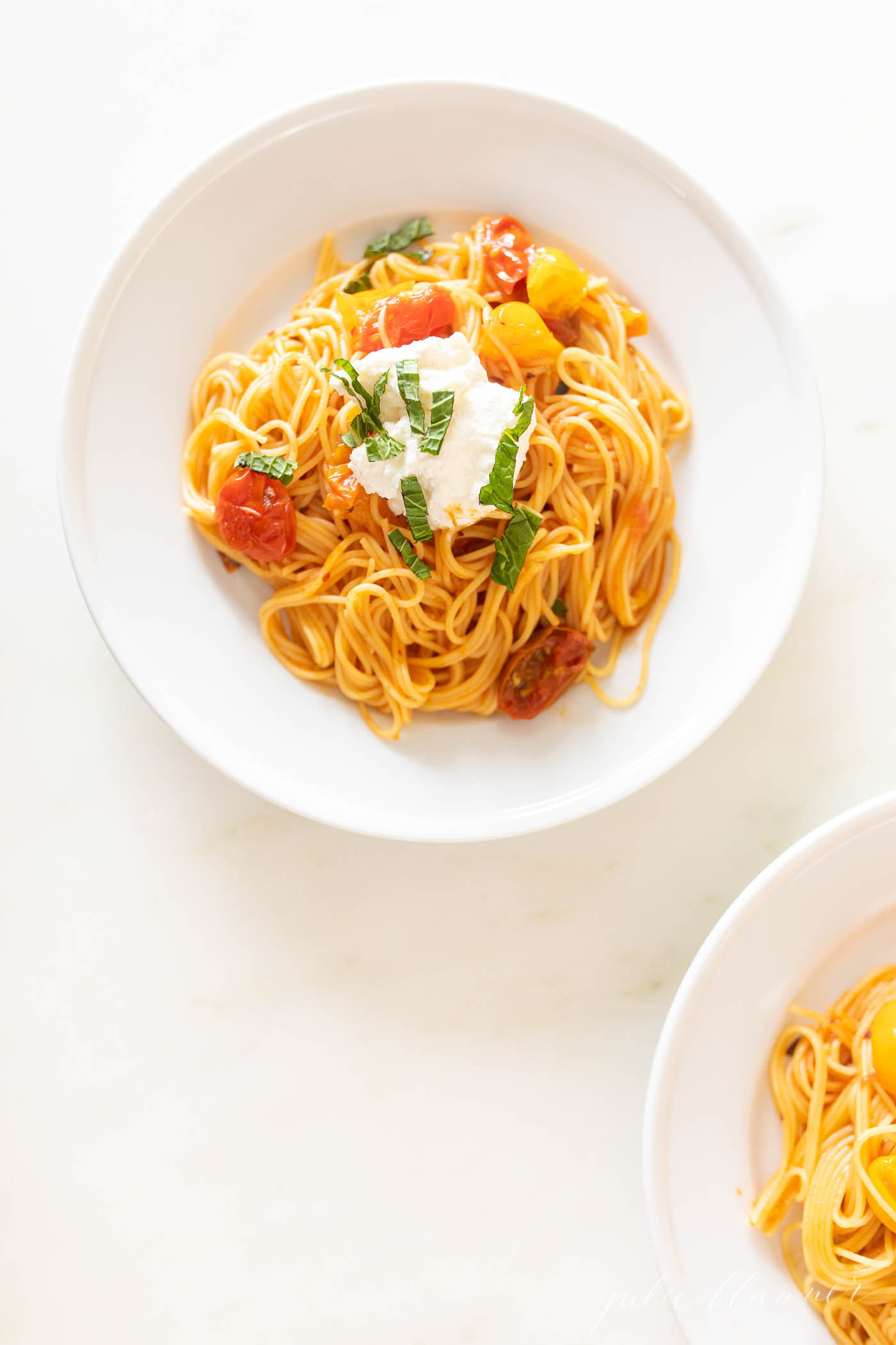 Cherry Tomato Pasta With Tomato Pasta Sauce | Julie Blanner