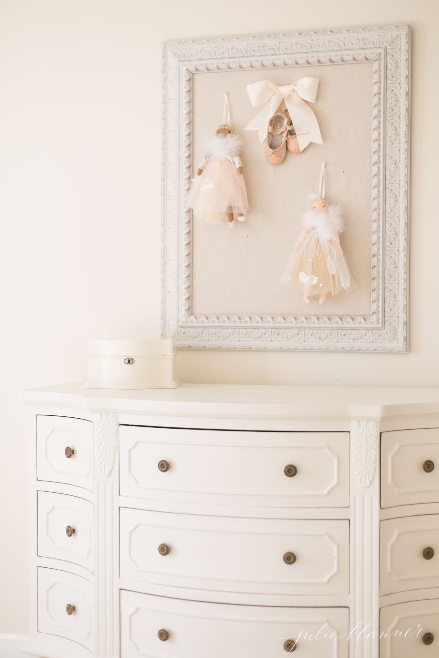 white dresser for little girl