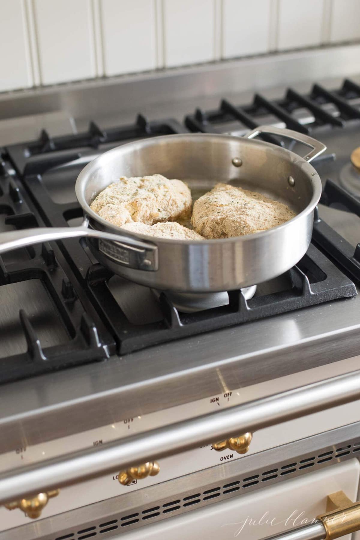 Piccata Milanese with Piccata Sauce