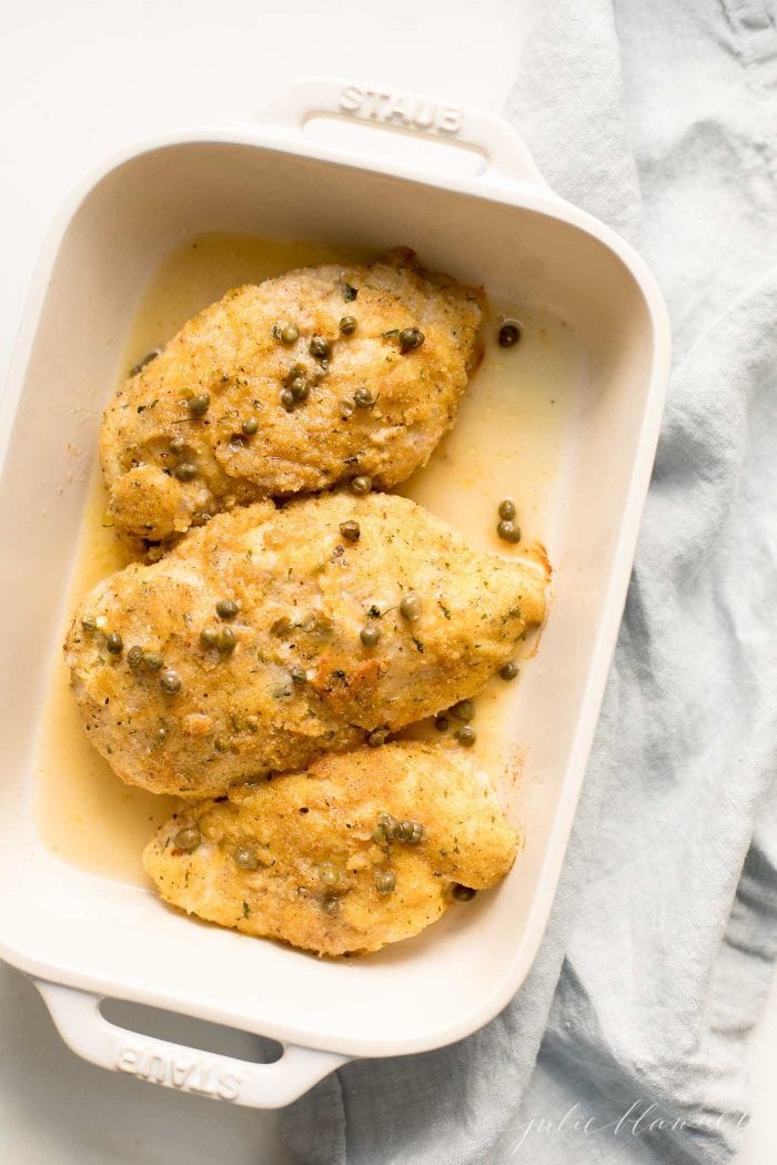 piccata milanese with capers