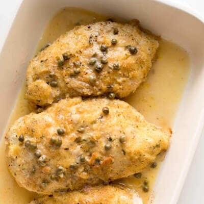 Piccata Milanese With Piccata Sauce