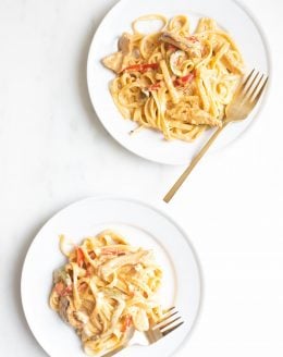creamy chicken pasta