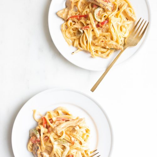 Creamy Chicken Pasta with Cajun Sauce