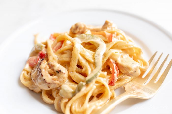 Creamy Chicken Pasta in Cajun Cream Sauce
