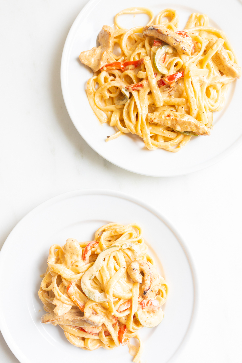 Creamy Chicken Pasta Recipe | Julie Blanner