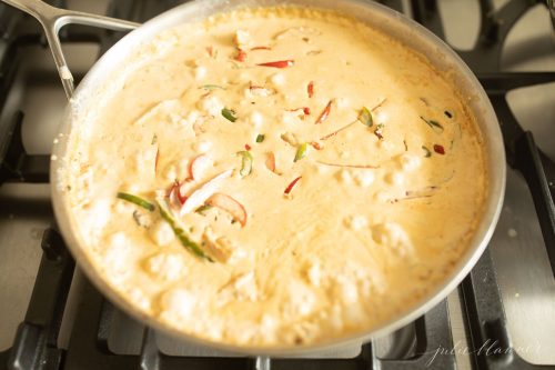 how to make creamy chicken pasta