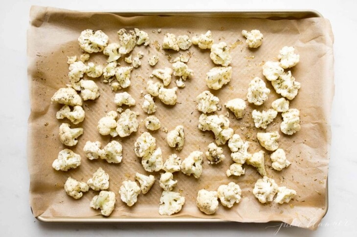 how to make oven roasted cauliflower