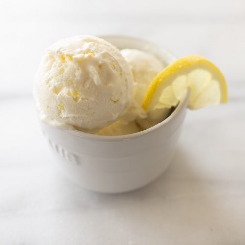 Lemon Ice Cream Recipe (No-Churn Lemon Ice Cream)