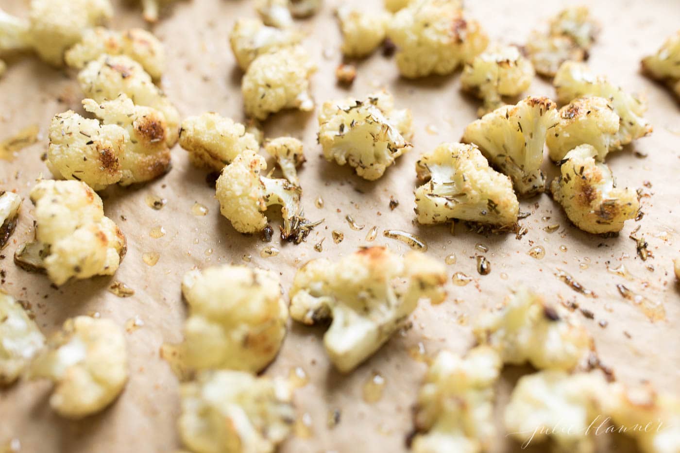 Roasted Cauliflower (Easy Baked Cauliflower)