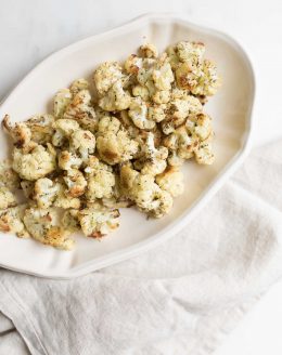 roasted cauliflower
