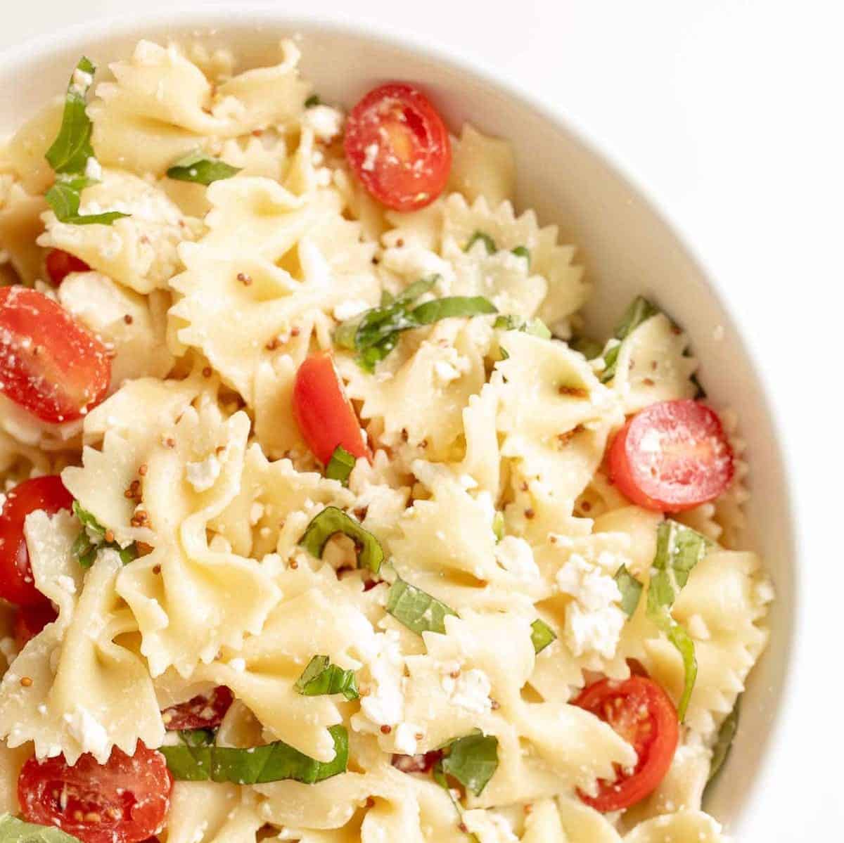 Zesty Bow Tie Pasta Salad Recipe My Bios