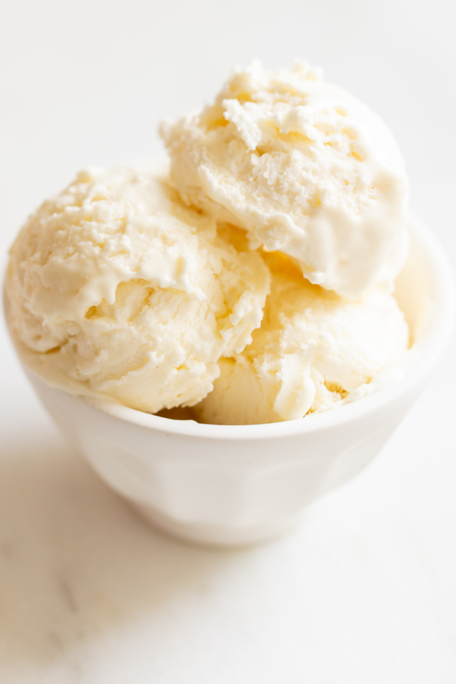 Cream Cheese Ice Cream 