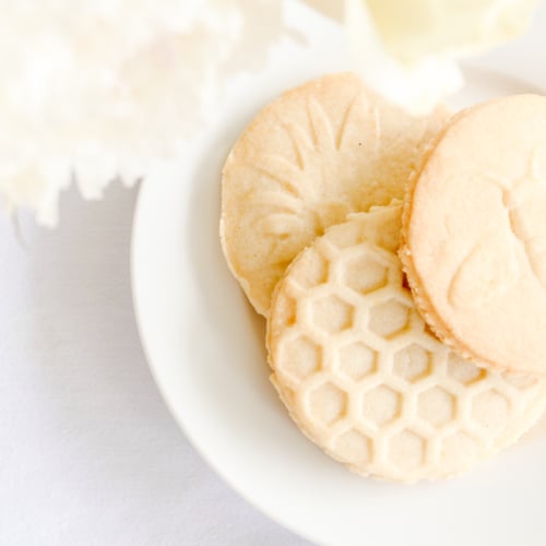 Lemon Shortbread Cookies